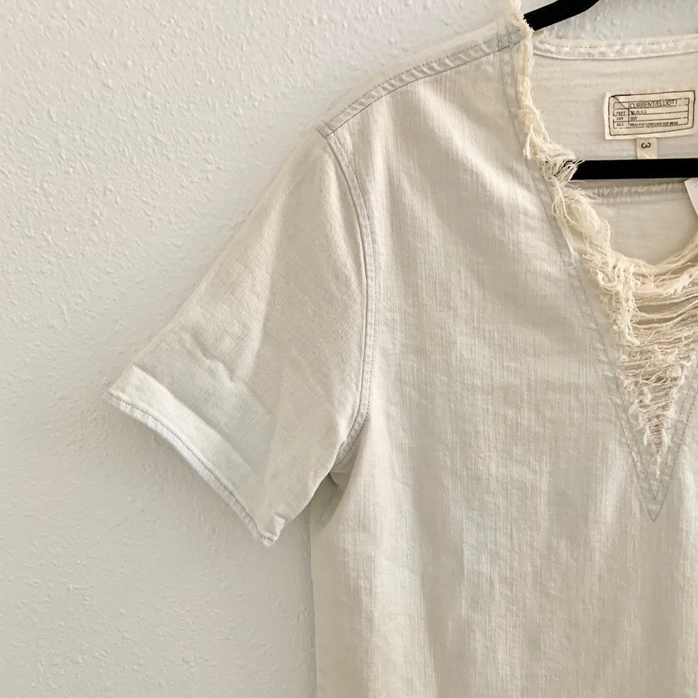 Current Elliott denim top